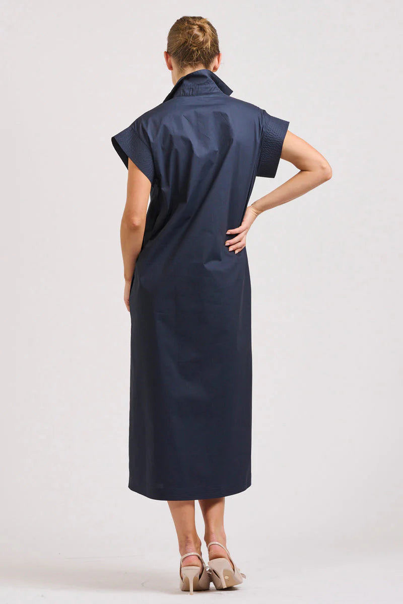 Fifi Shirt Dress | Navy