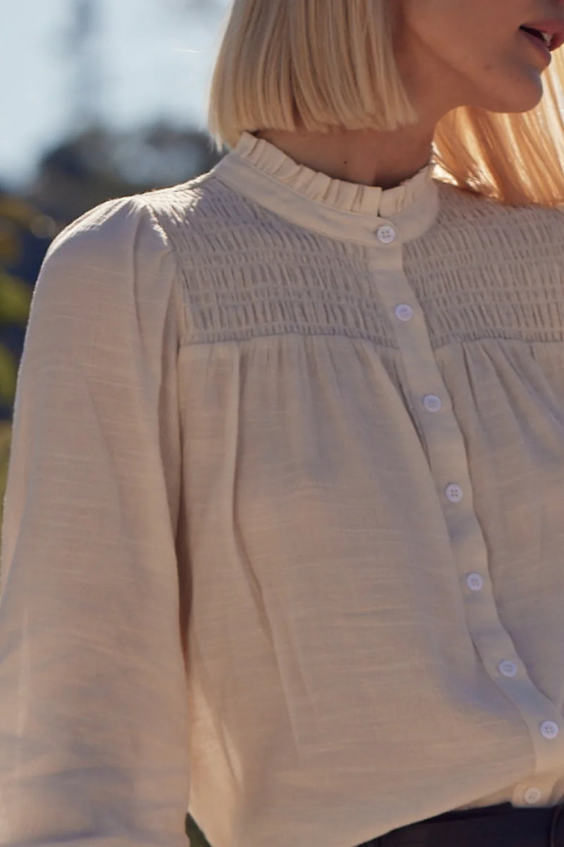 Skylark Top | Cream