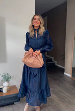 Mirador Silk Maxi Dress | Night Sky