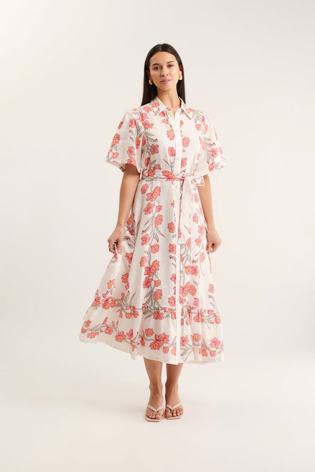 Emma Vine Dress | Pink