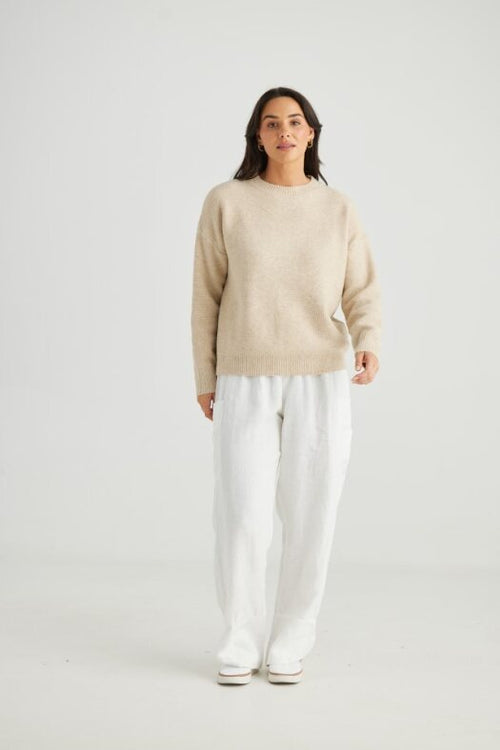 Overboard Knit | Oatmeal