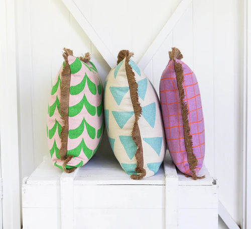 Triangles Cushion Rectangle