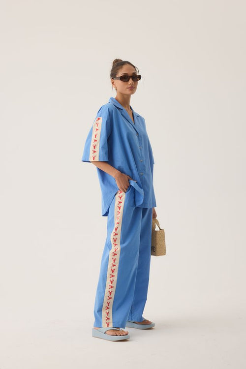 Lobster Shirt French Blue