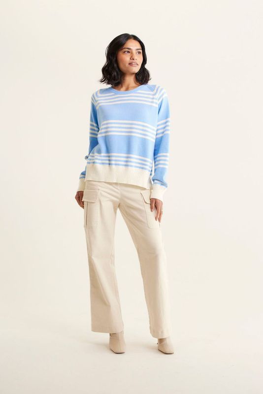 Cascade Sweater | Cornflower