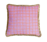 Wobbly Check Cushion