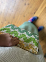 Metallic Woven Envelope Clutch/Bag