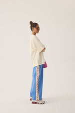 Lobster Oversized Tee Natural
