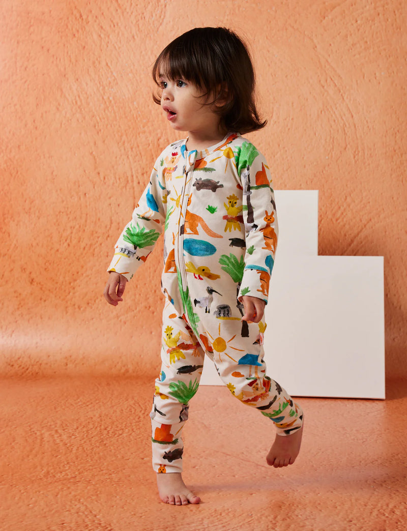 Yo's Country Long Sleeve Romper