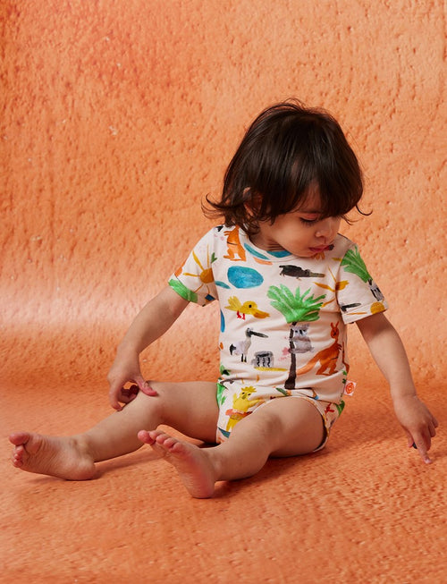 Yo's Country Short Sleeve bodysuit