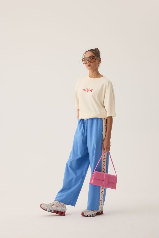 Lobster Oversized Tee Natural
