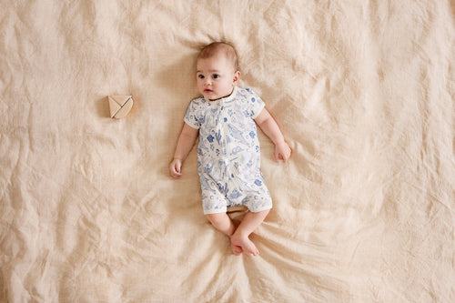 Wilson + Frenchy | Organic Boyleg Zipsuit | 7 Seas