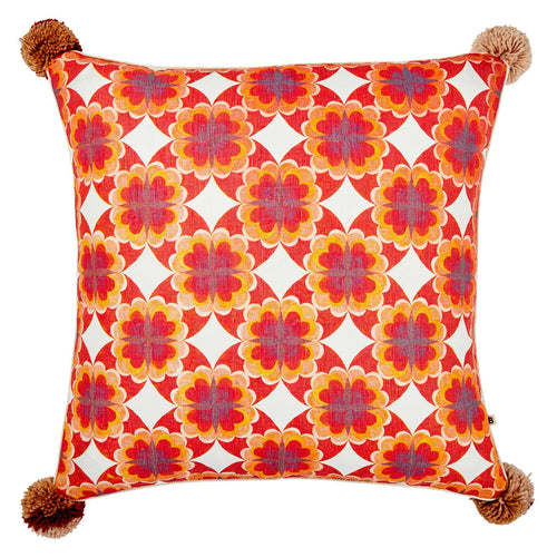 Bonnie and Neil | Cinnamon Red Cushion