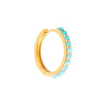 Fairley | Blue Opal Crystal Maxi Hoops