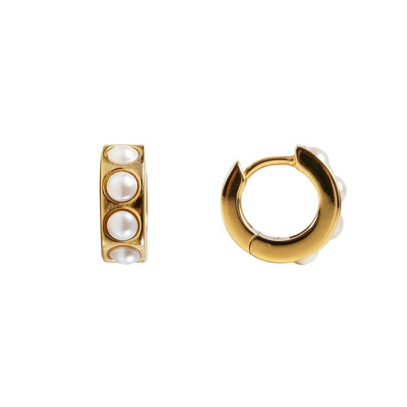 Fairley | Crystal Pearl Huggies