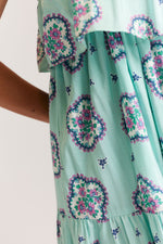 Livy Dress | Mosaic Pale blue