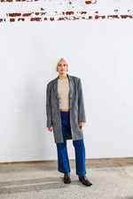 Kireina Estelle Coat Grey Plaid