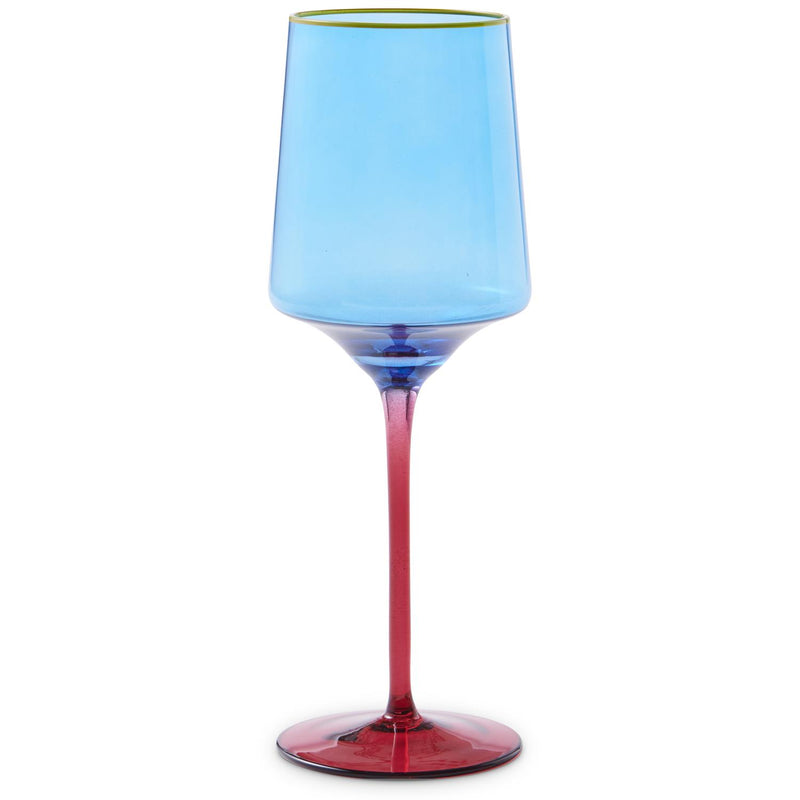 Sapphire Delight Vino Glass 2pc set