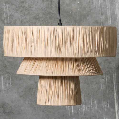 Hemera Raffia Pendant