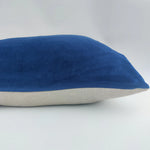 Luxe Velvet/ Linen Cushion with feather insert | SQUARE
