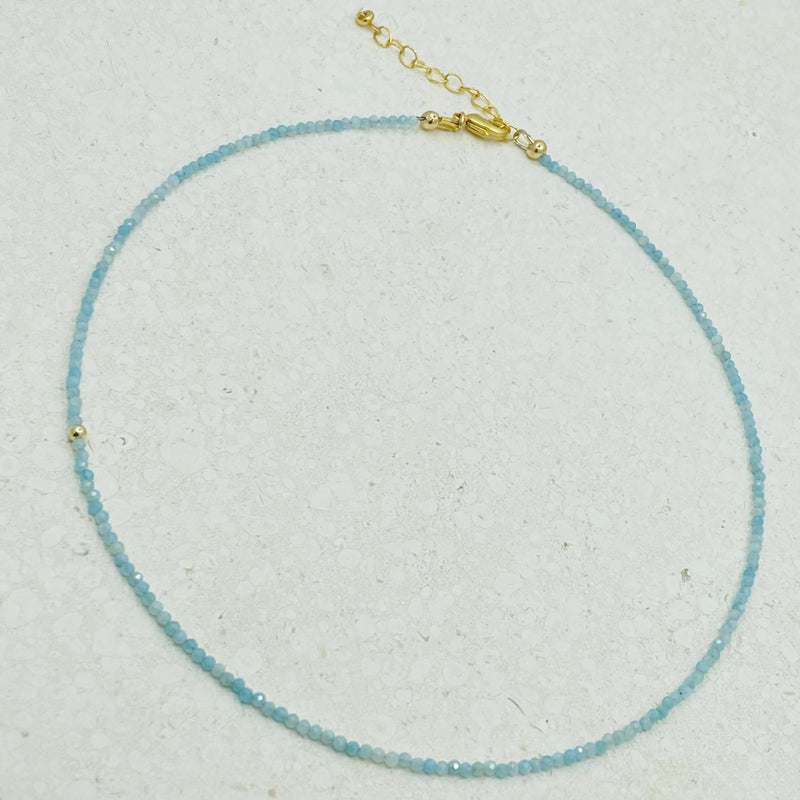 antibes blue necklace