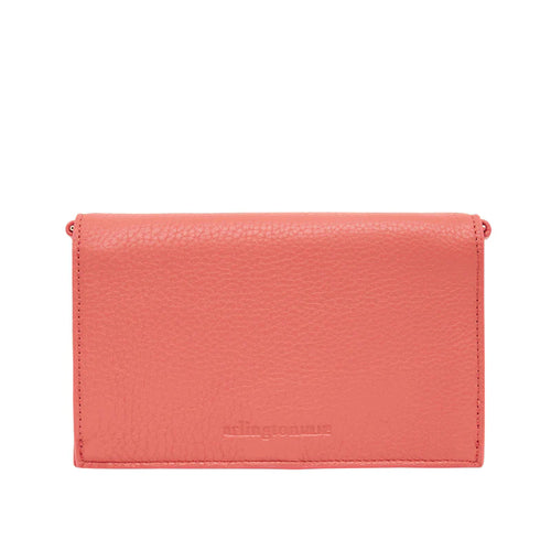 Arlington Milne | Jasmine Leather Wallet | Dusty Coral