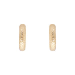 Antique Gold Midi Hoops