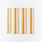 Bonnie and Neil | Linen Napkins Set of 6 | Florence Stripe Wheat