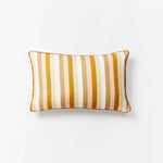 Bonnie and Neil | Outdoor Cushion 60x40cm | Florence Stripe Wheat