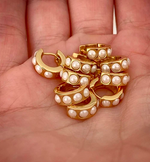 Fairley | Crystal Pearl Huggies