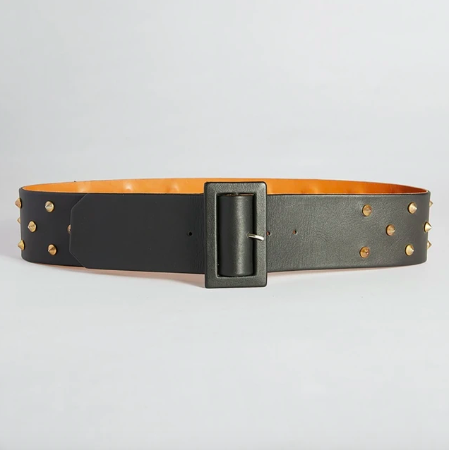 Claude Wide Leather Belt