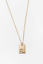 Star Sign Necklace - 18kt Gold on 18 inch chain