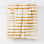 Bonnie and Neil | Linen Tablecloth | Florence Stripe Wheat