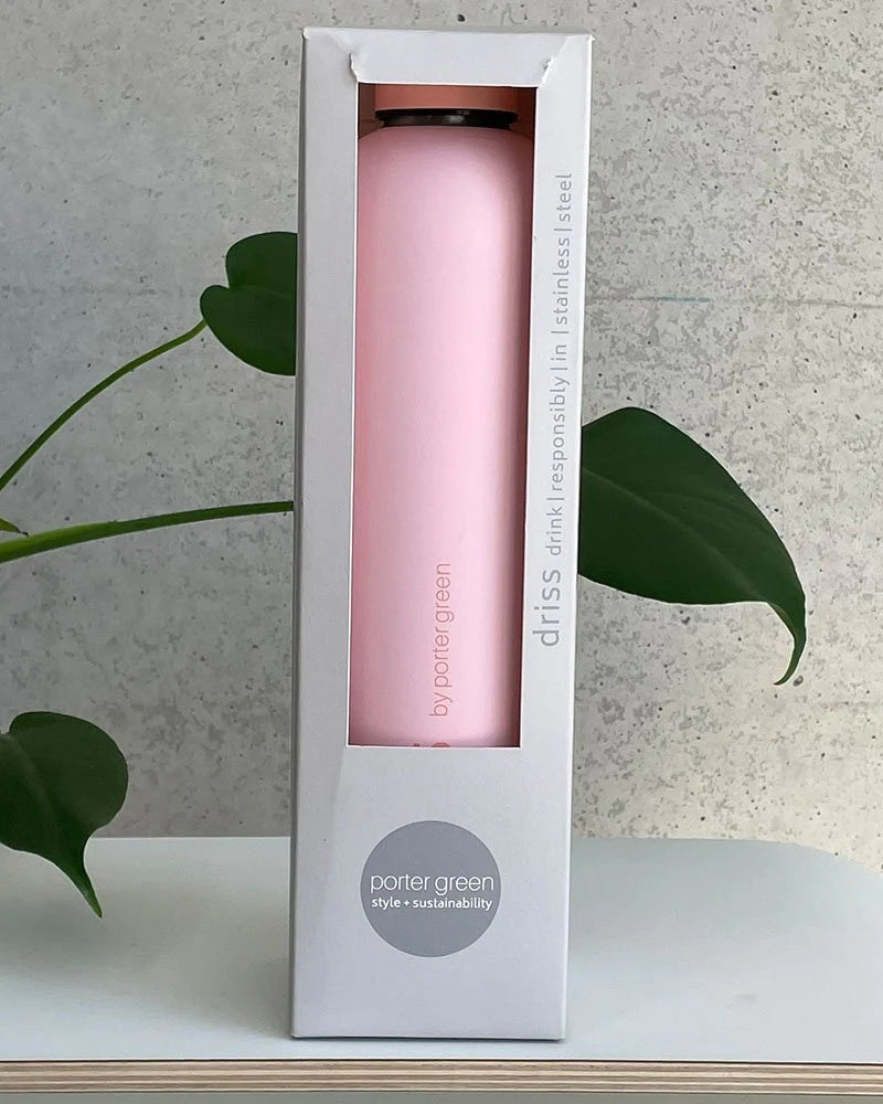 Driss | Insulated Drink Bottle | Matsumoto Peach and Petal
