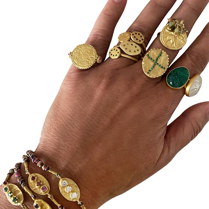 Ruby Teva | Irregular Oval Ring