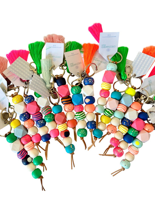 HANDMADE Keyring - Betty and Lola