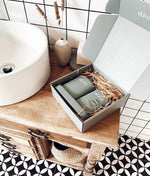 WASH & LOTION DUO + TRAY - KAFFIR LIME & GREEN TEA