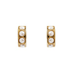 Fairley | Crystal Pearl Huggies